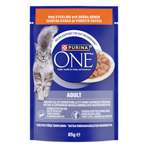 Purina One Adult minifileet kastikkeessa 4x85g kanaa ja vihreitä papuja