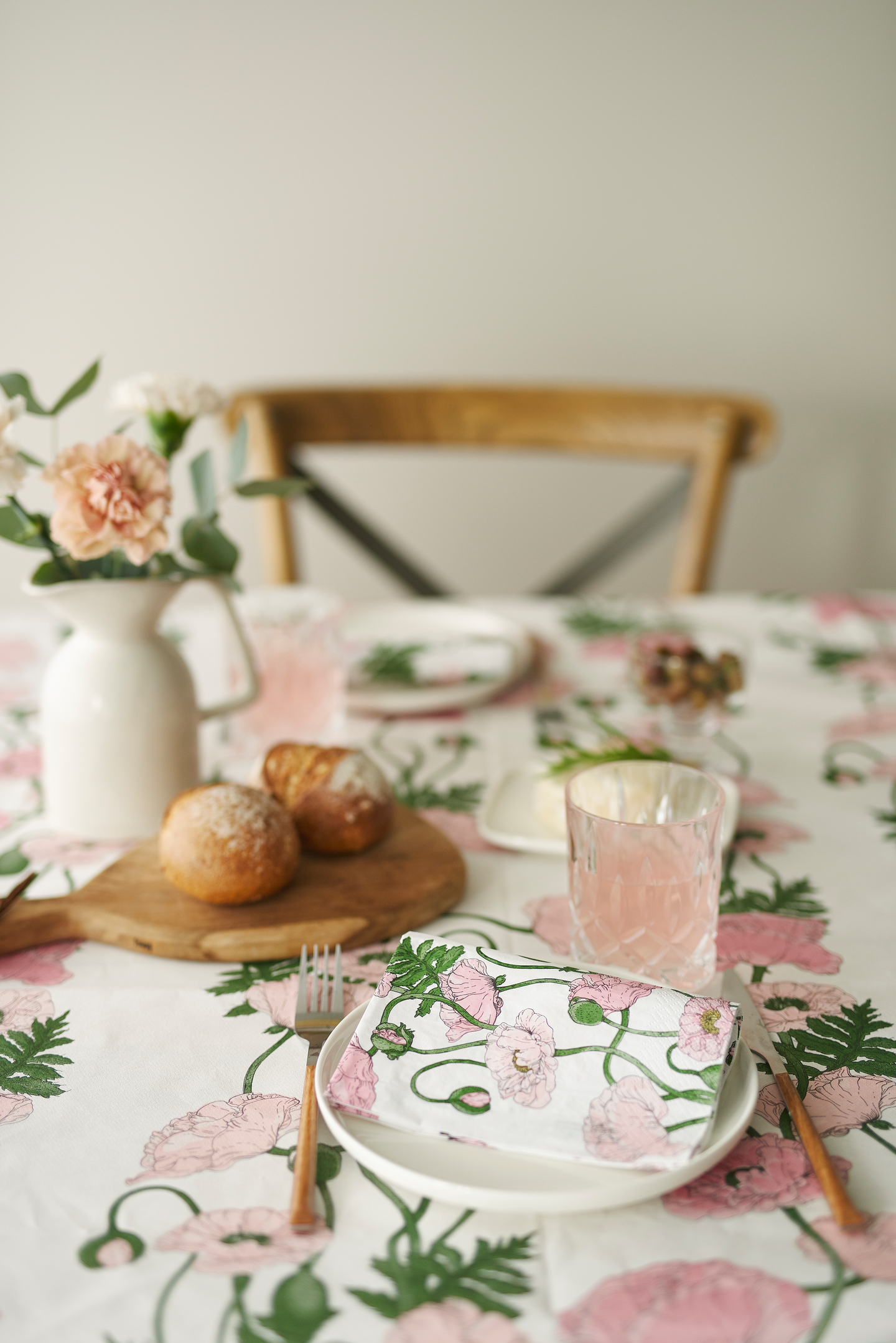 Havi Nuppu lautasliina 33cm 20kpl Unikkoaika valkoinen