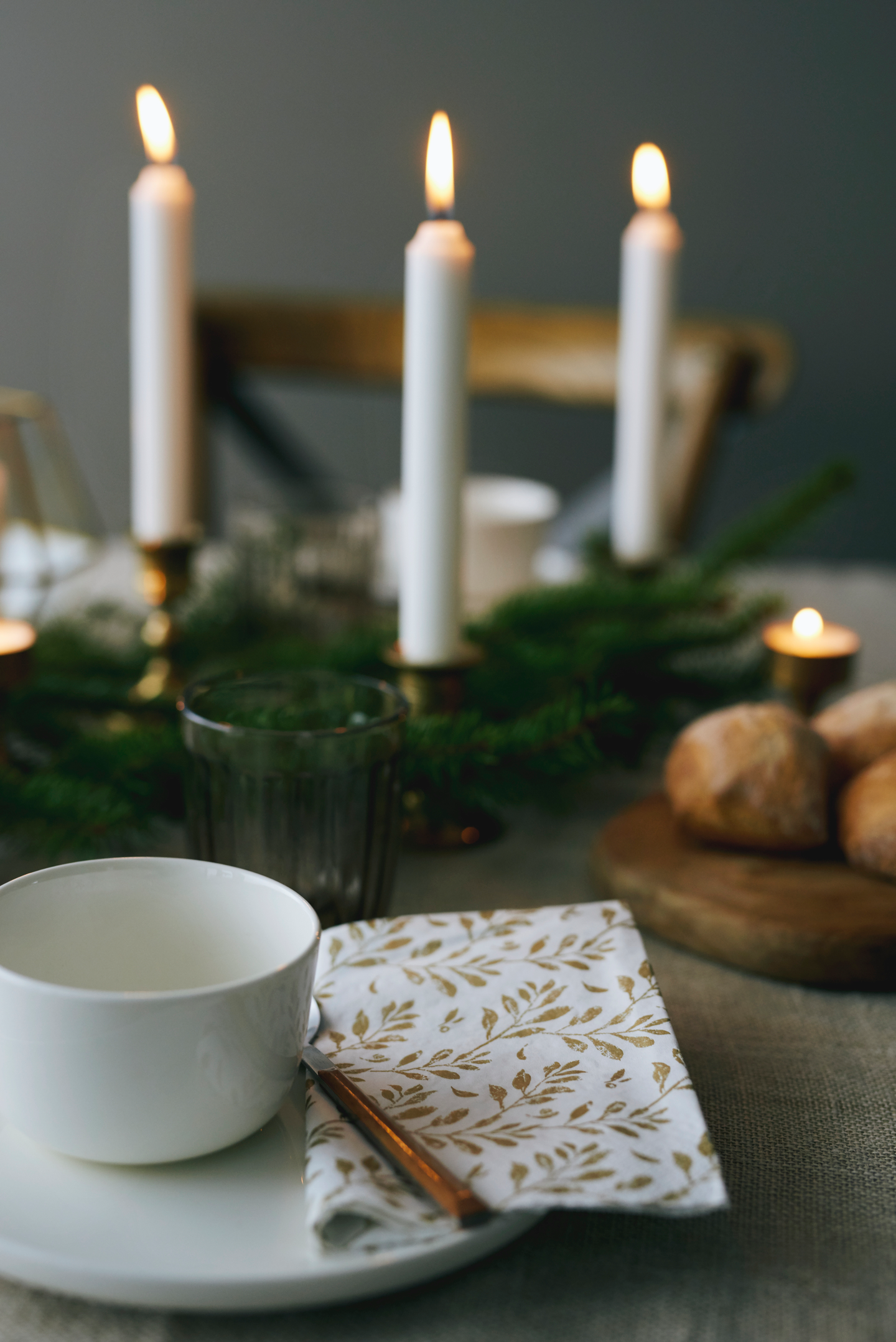 Havi lautasliina 33cm 20kpl Olivia valkokulta