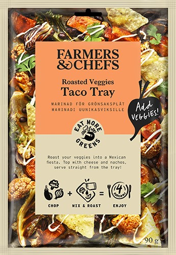 Farmers&Chefs Marinadi 90g Taco Tray