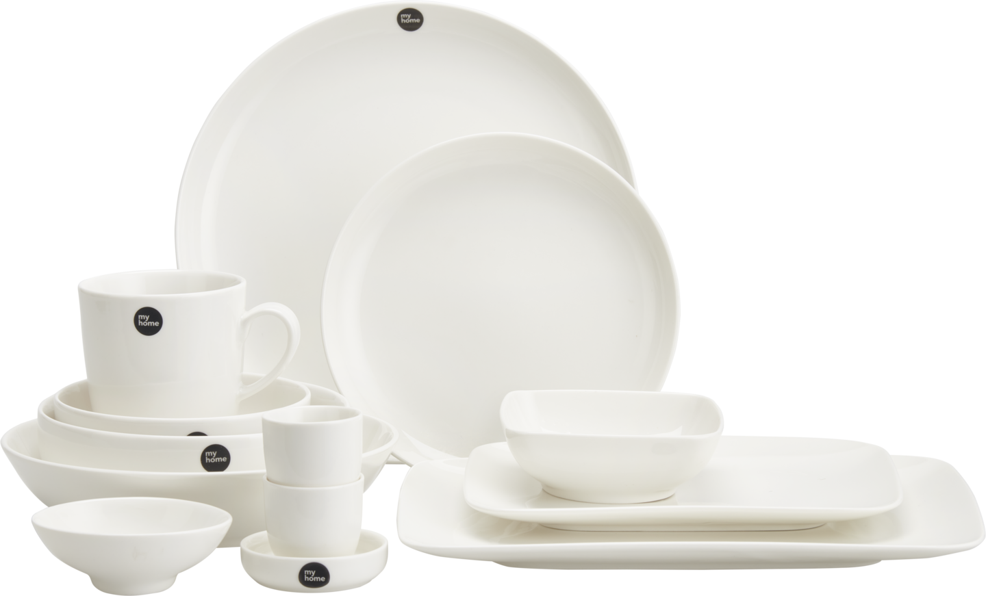myhome Elia annoskulho 7,5 cm valkoinen