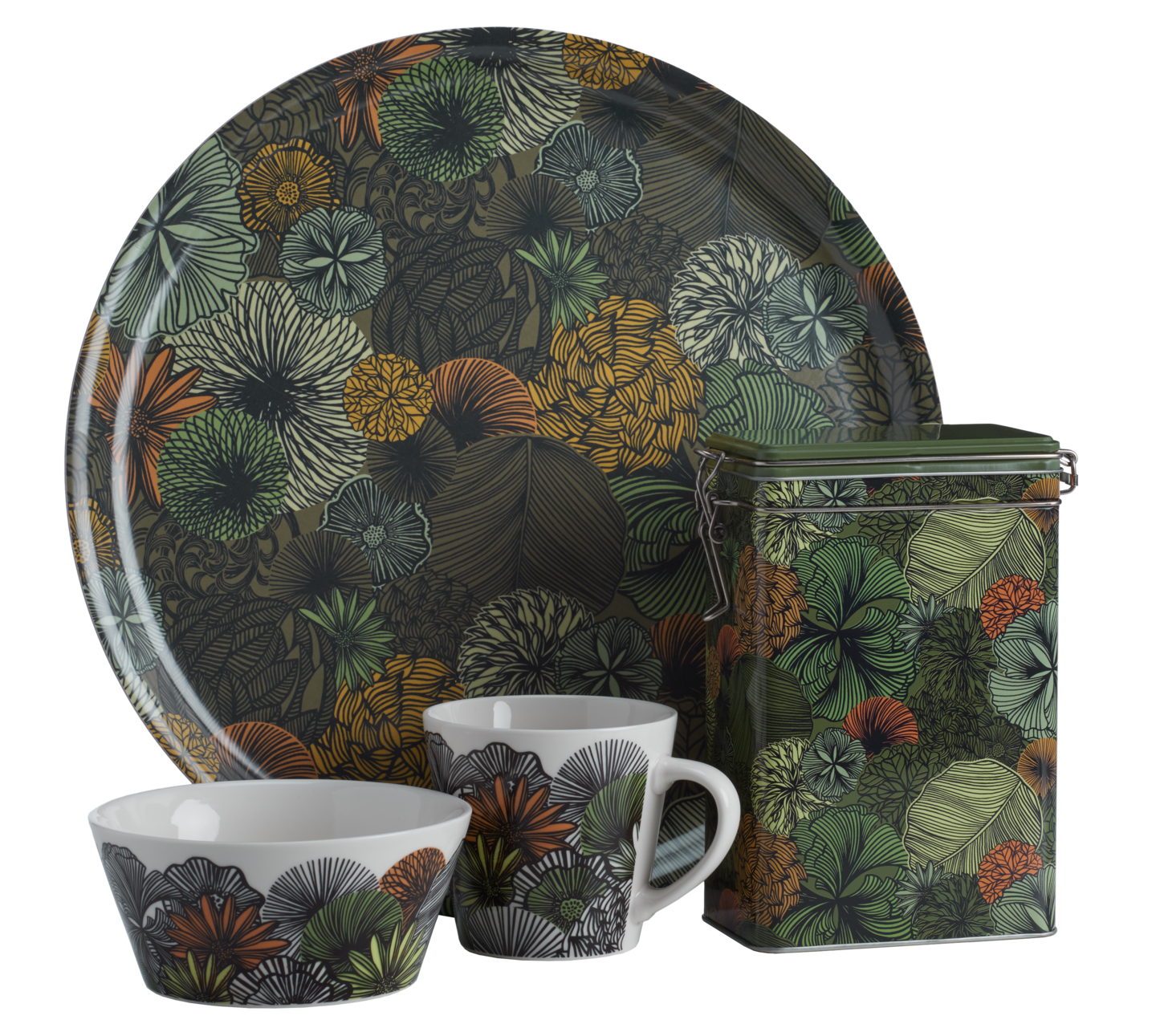 myhome kahvipurkki Hyrrä metsä