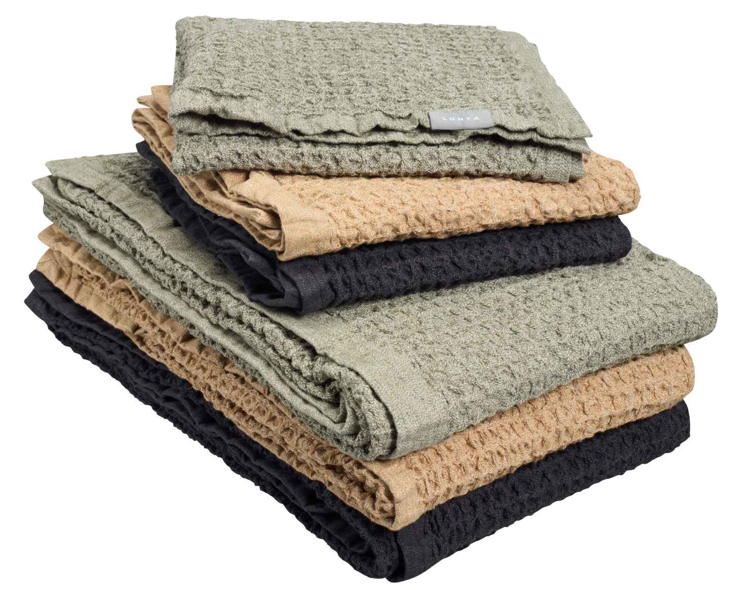 Luhta Home Pellava pyyhe 80x160 cm ruskea