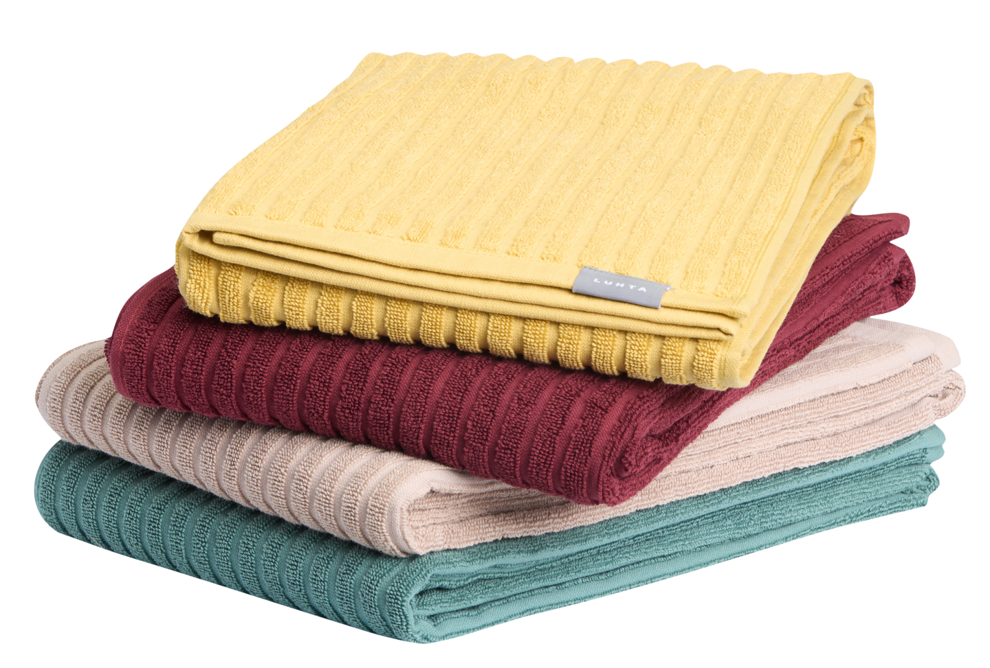 Luhta Home Aalto pyyhe 70x140 cm 691 viininpunainen