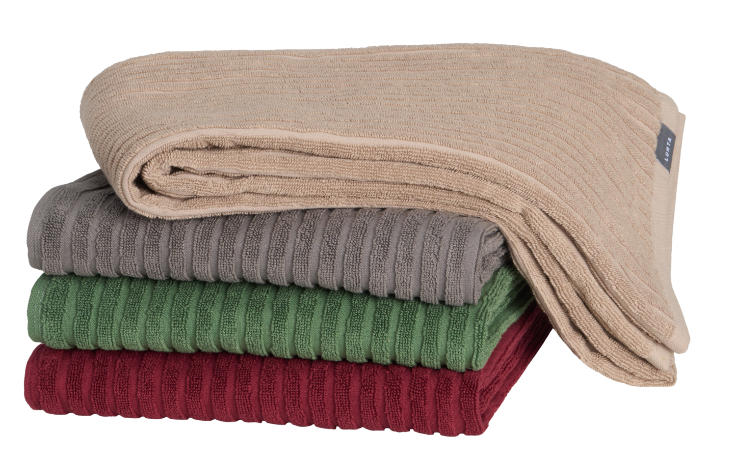 Luhta Home Aalto pyyhe 70x140 571 oliivi