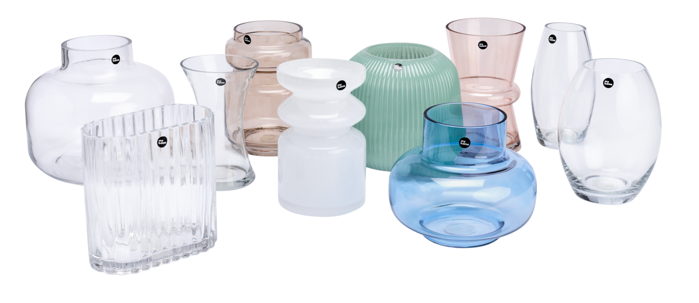 myhome maljakko Tuuli 20 cm kirkas