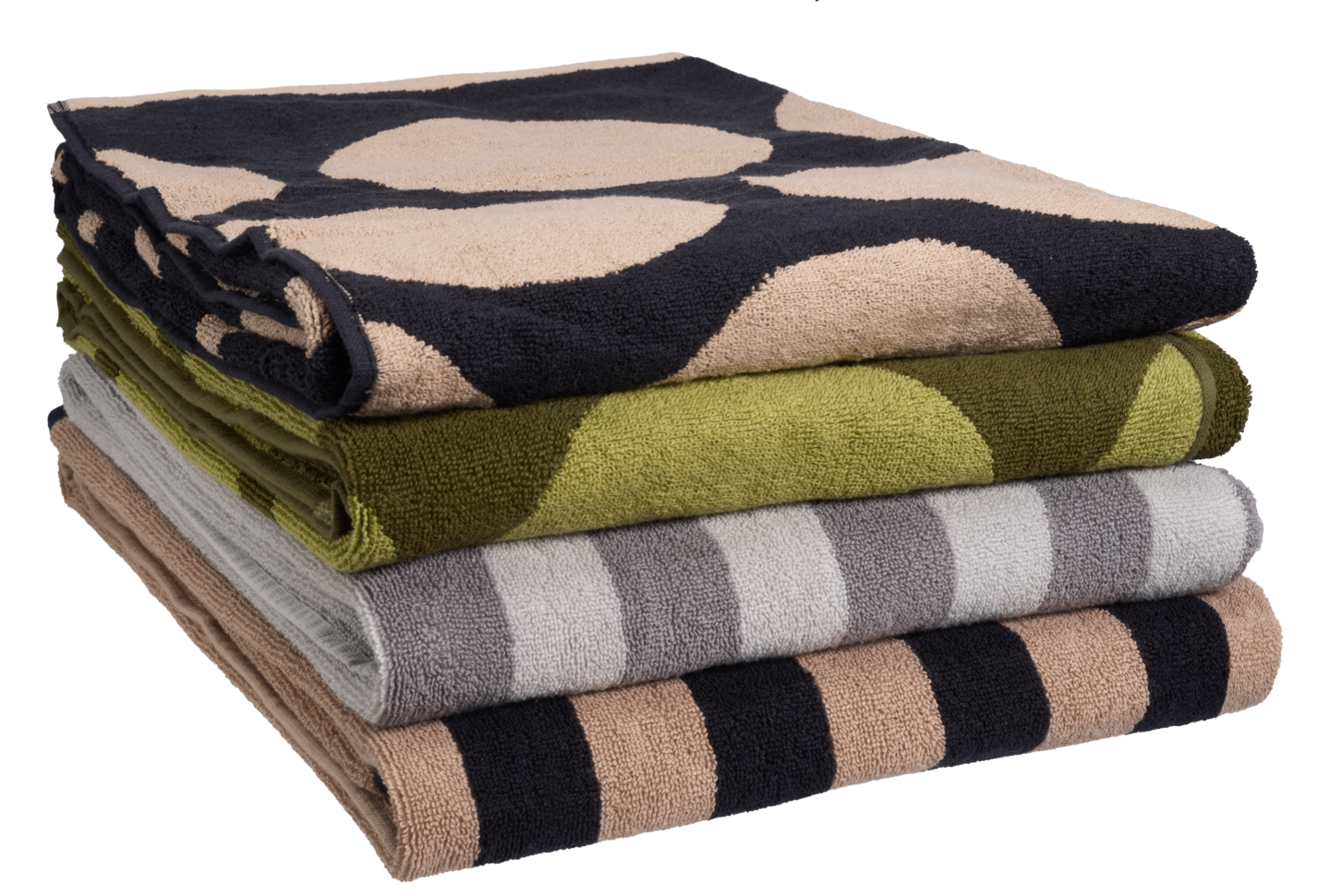 myhome Pallo pyyhe 100x150 cm beige-harmaa