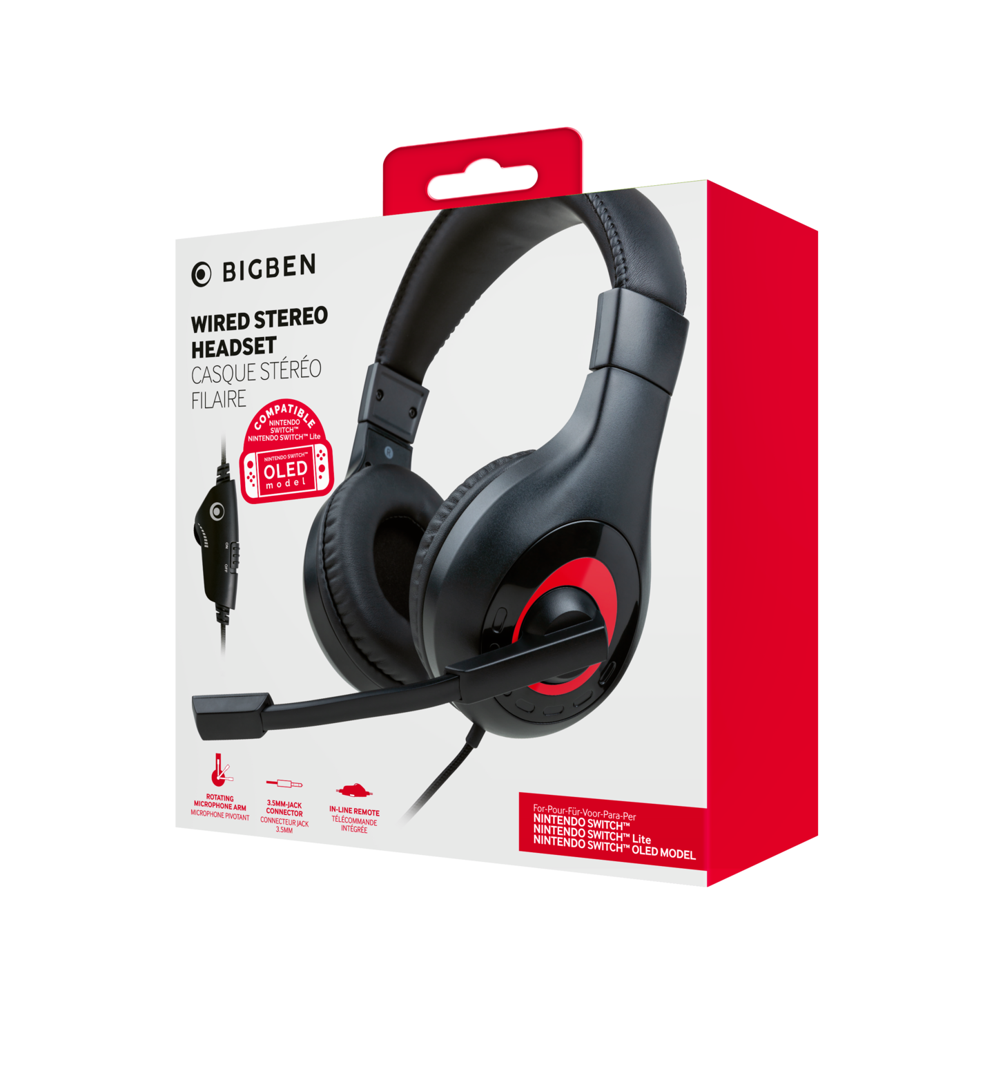 BigBen V1 Nintendo Switch -pelikuulokkeet