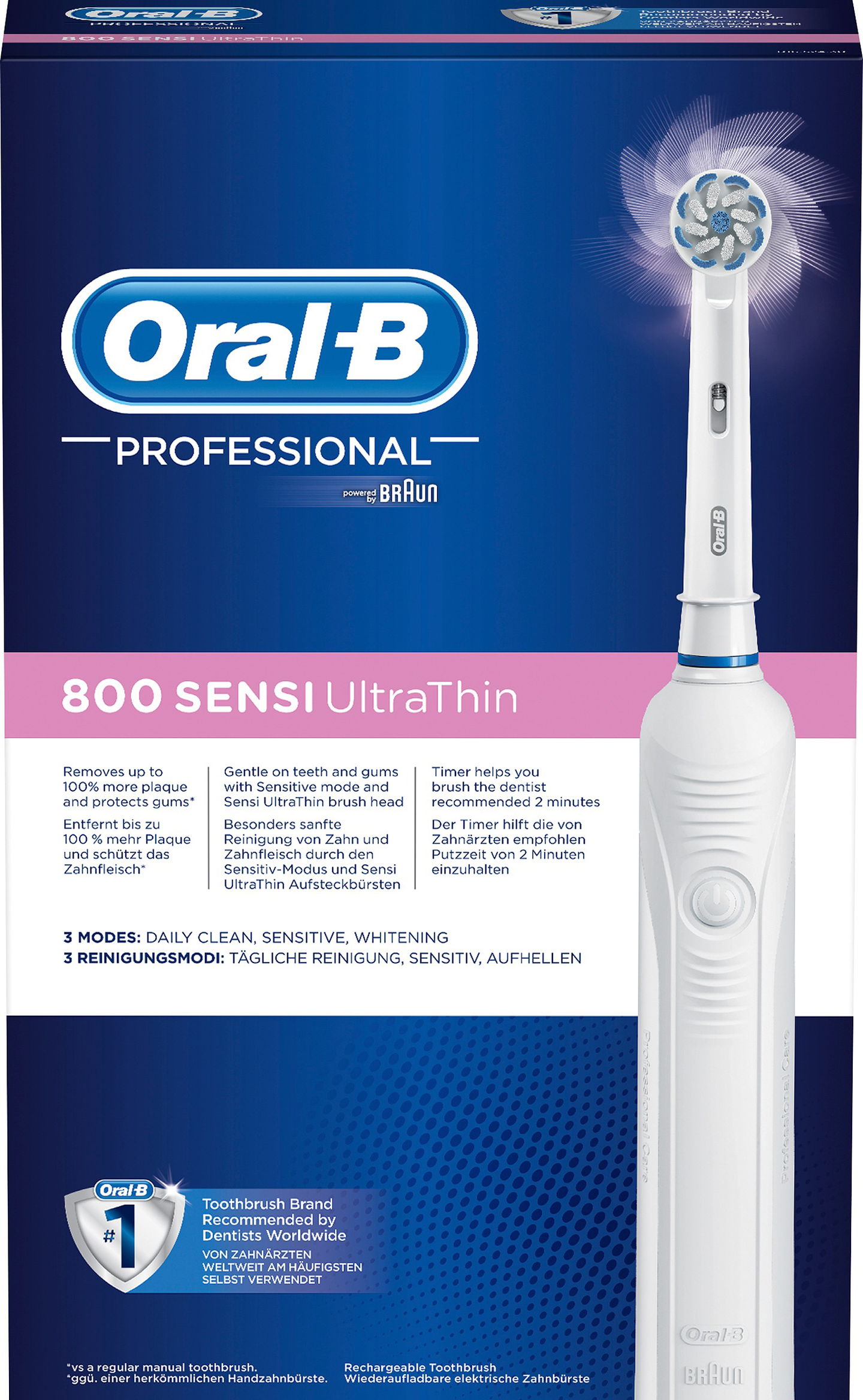 Oral-B Pro 1 800 Sensi Ultrathin sähköhammasharja