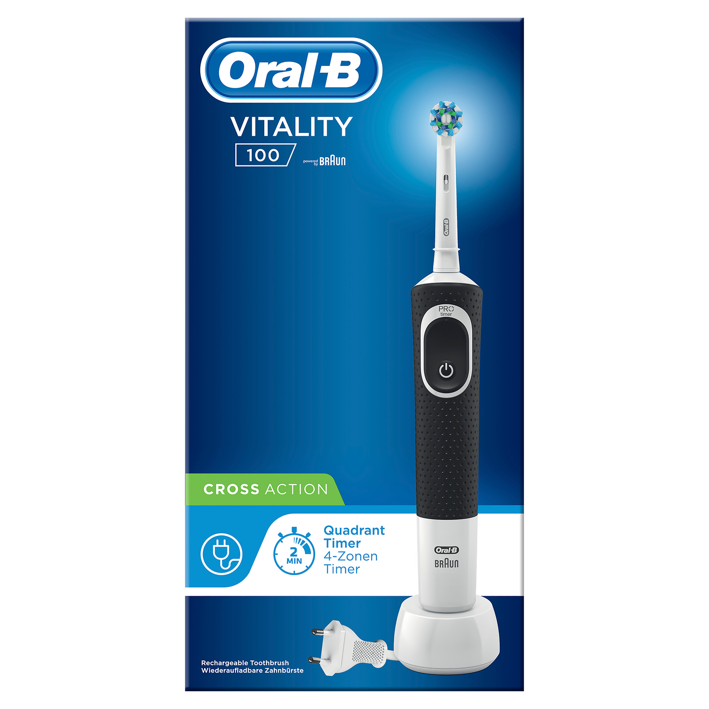 Oral-B Vitality Cross Action Black sähköhammasharja