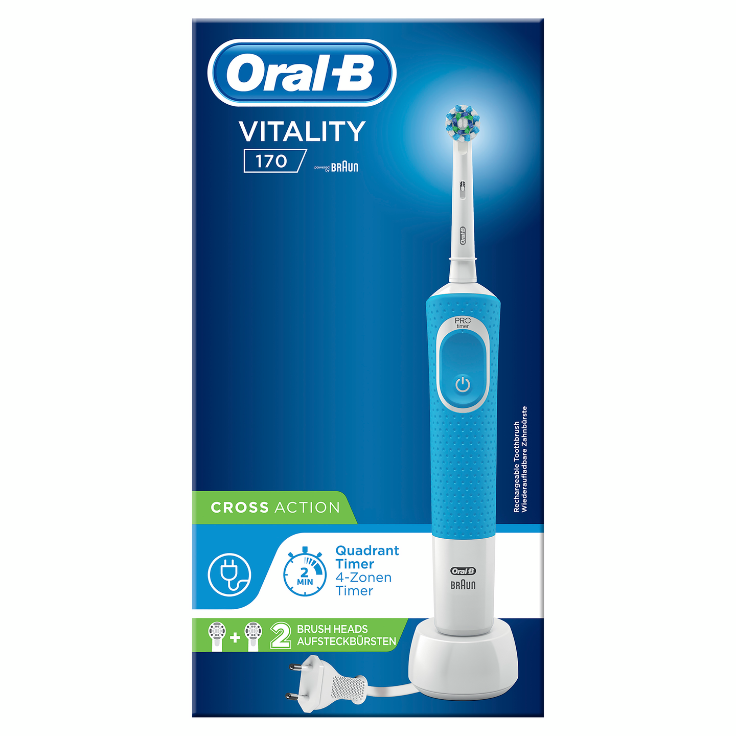 Oral-B Vitality 170 CrossAction sähköhammasharja sininen