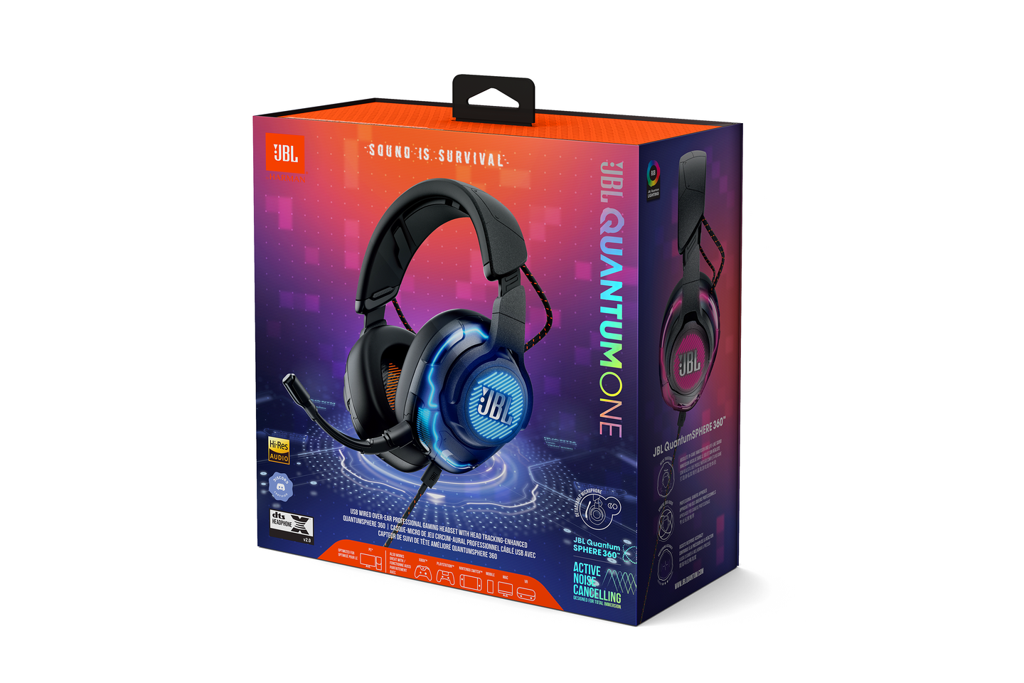 JBL Quantum ONE -vastamelupelikuulokkeet