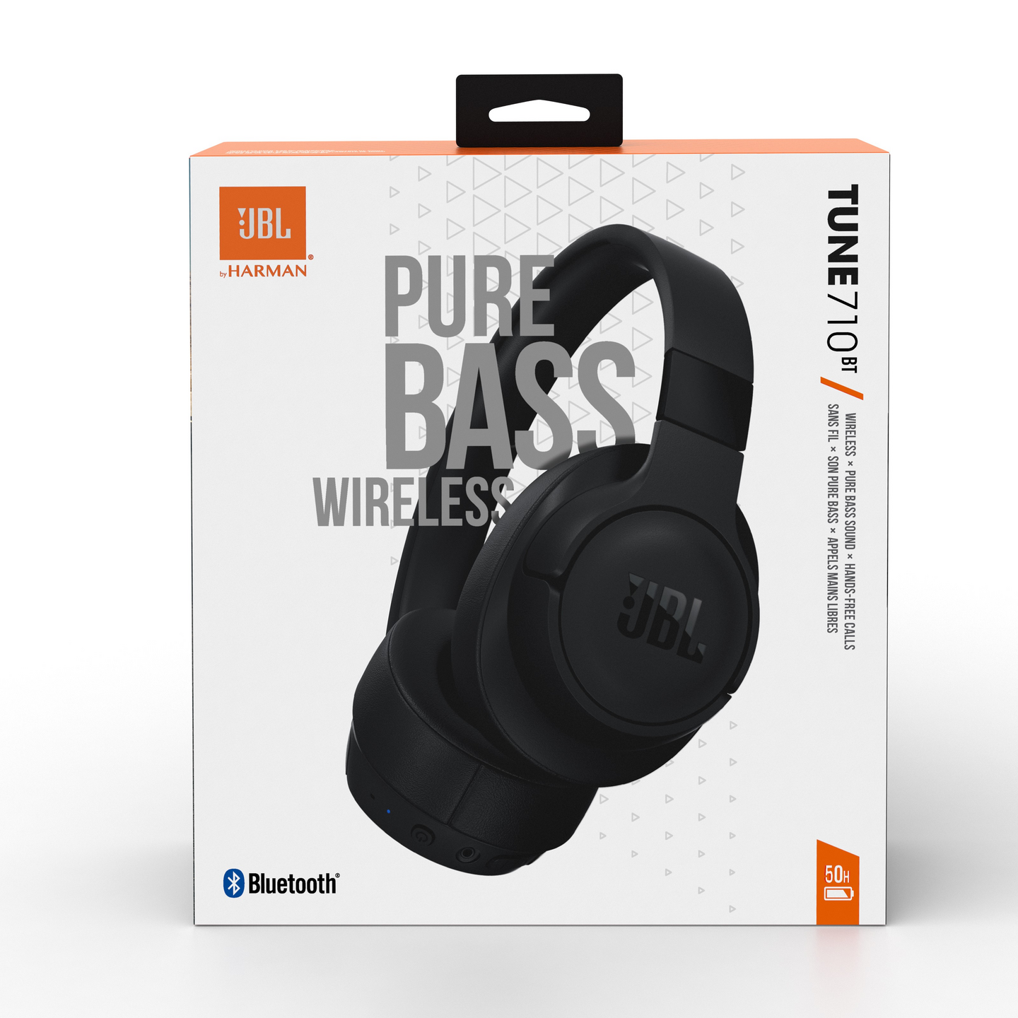 JBL Tune 710BT langattomat sankakuulokkeet, musta