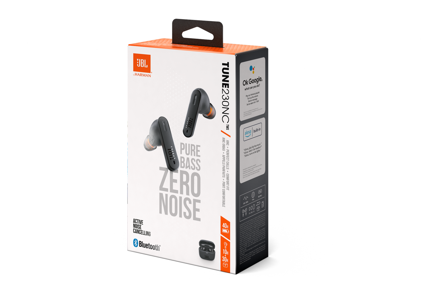 JBL Tune 230NC TWS -langattomat vastamelunappikuulokkeet, musta