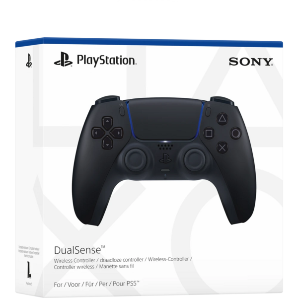 Sony PS5 DualSense Midnight Black -langaton peliohjain