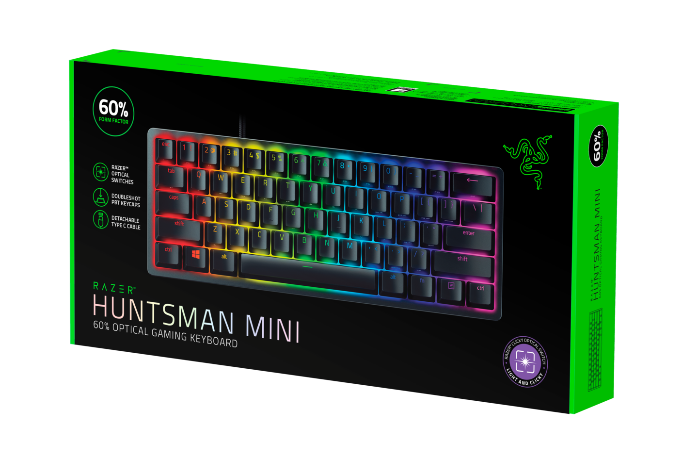 Razer Huntsman Mini -pelinäppäimistö