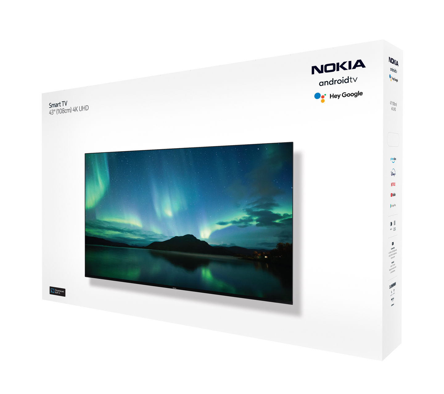 Nokia UNE43GV210 43'' 4K UHD Android LED-TV