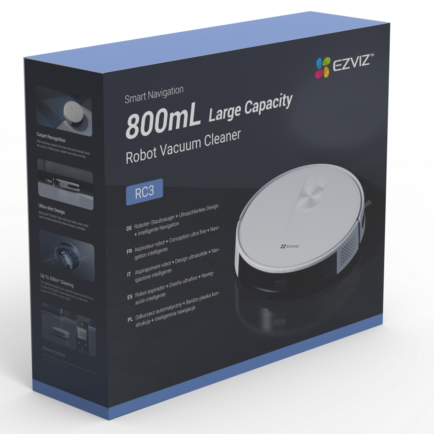 Ezviz RC3 -robotti-imuri