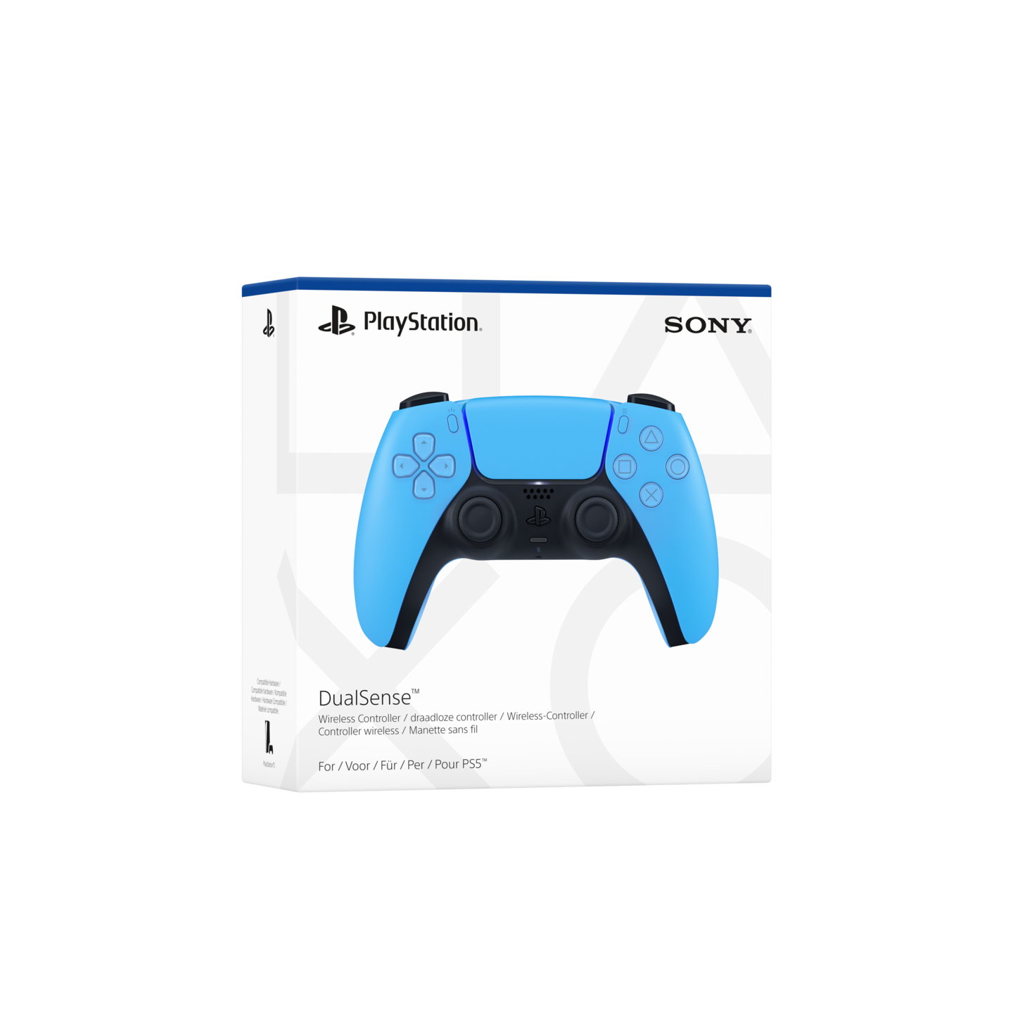 Sony PS5 DualSense Starlight Blue -langaton peliohjain