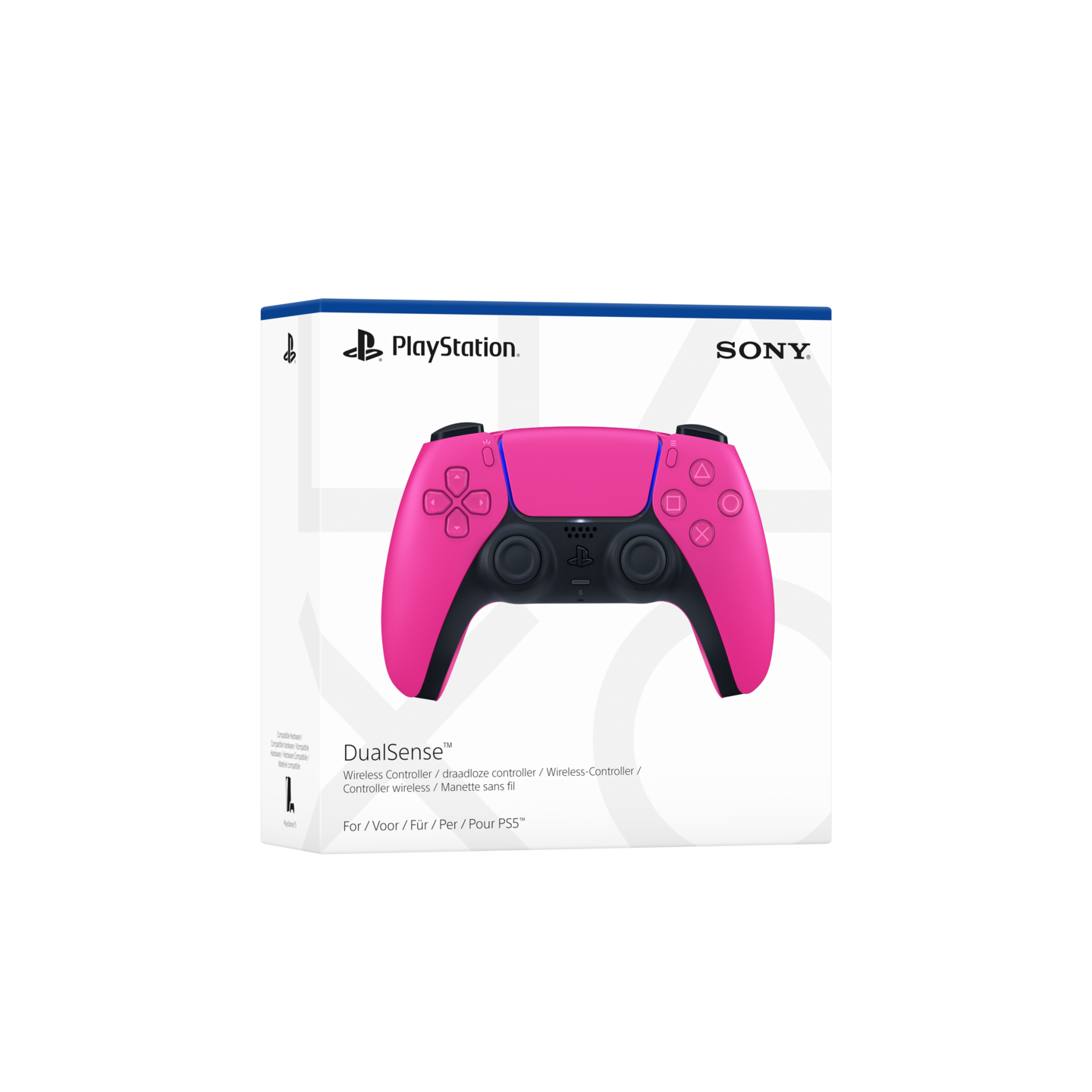 Sony PS5 DualSense Nova Pink -langaton peliohjain