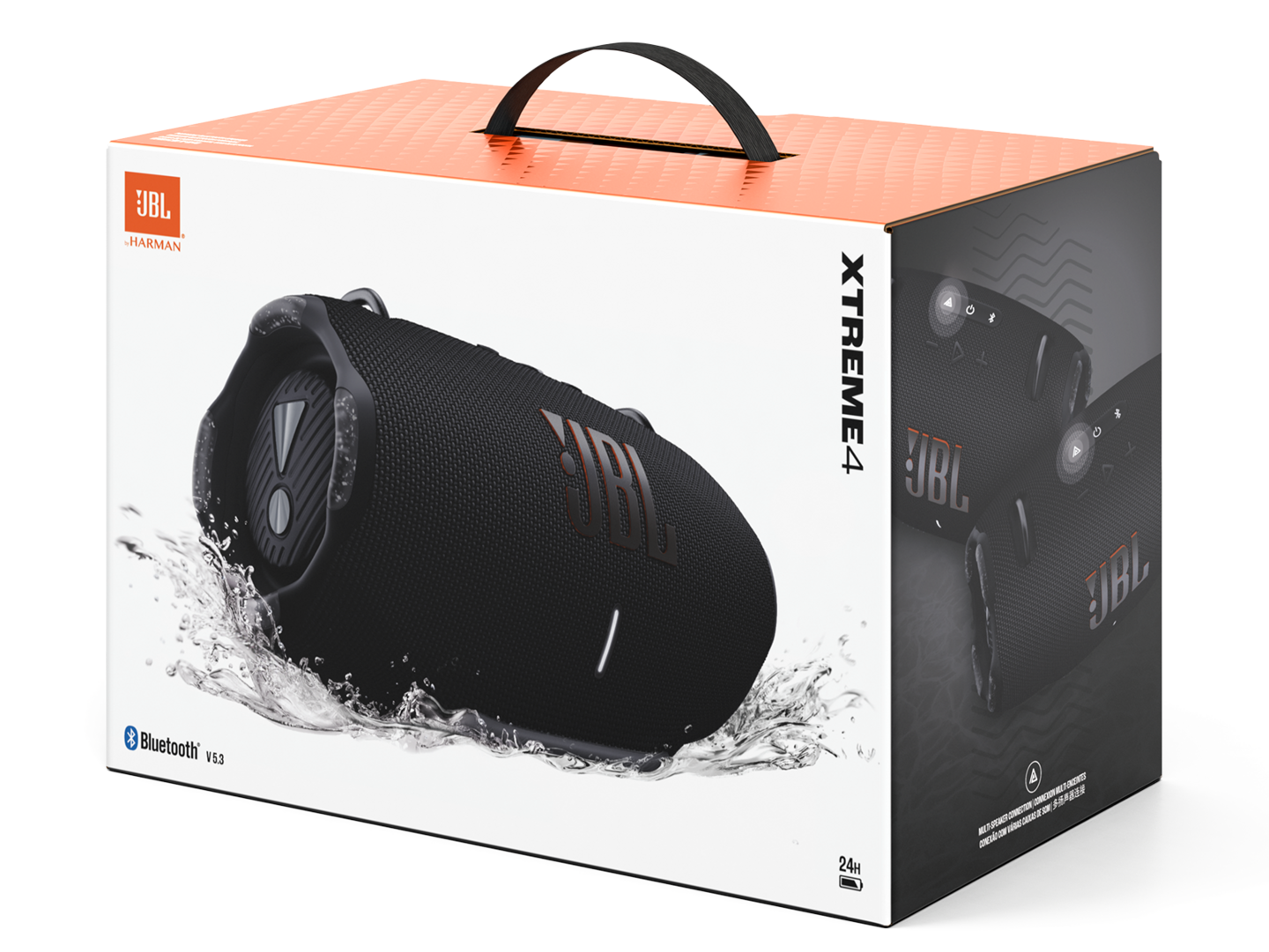 JBL Xtreme 4 -Bluetooth-kaiutin, musta