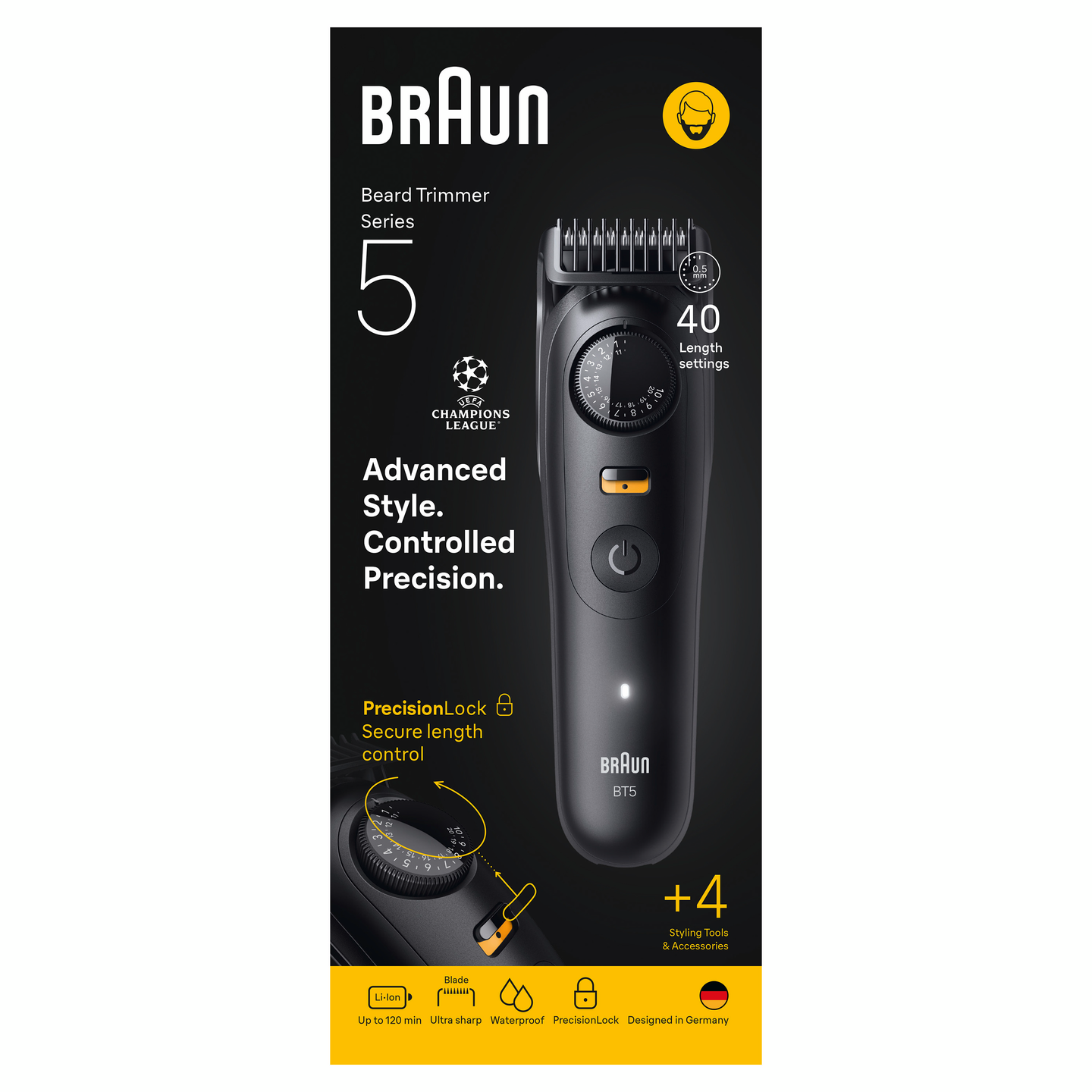 Braun Series 5 BT5520 -partatrimmeri
