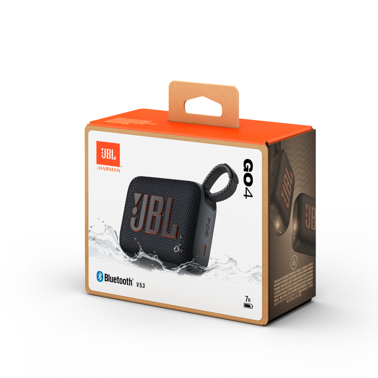 JBL Go 4 -Bluetooth-kaiutin, musta