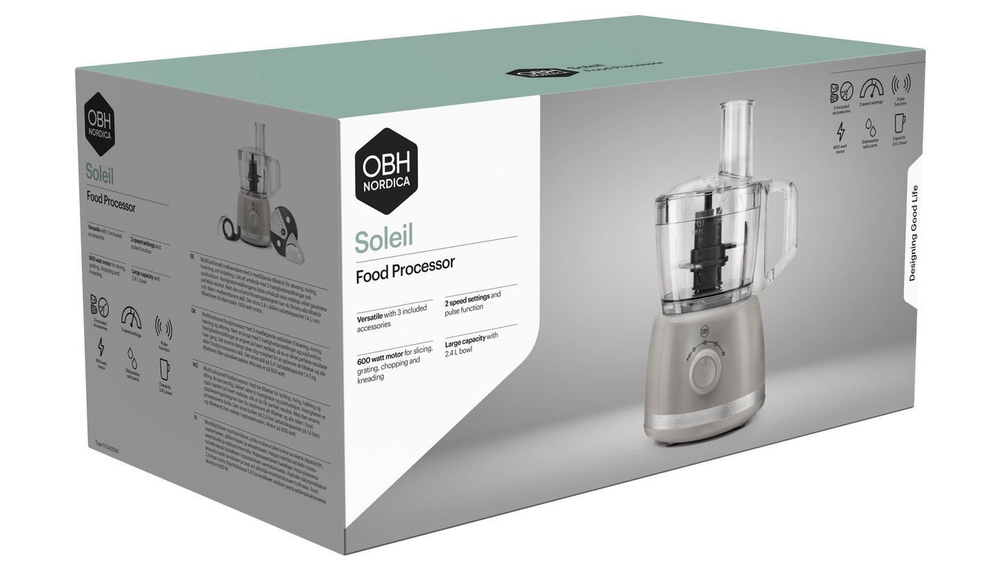 OBH Nordica Soleil FO342EN0 -monitoimikone