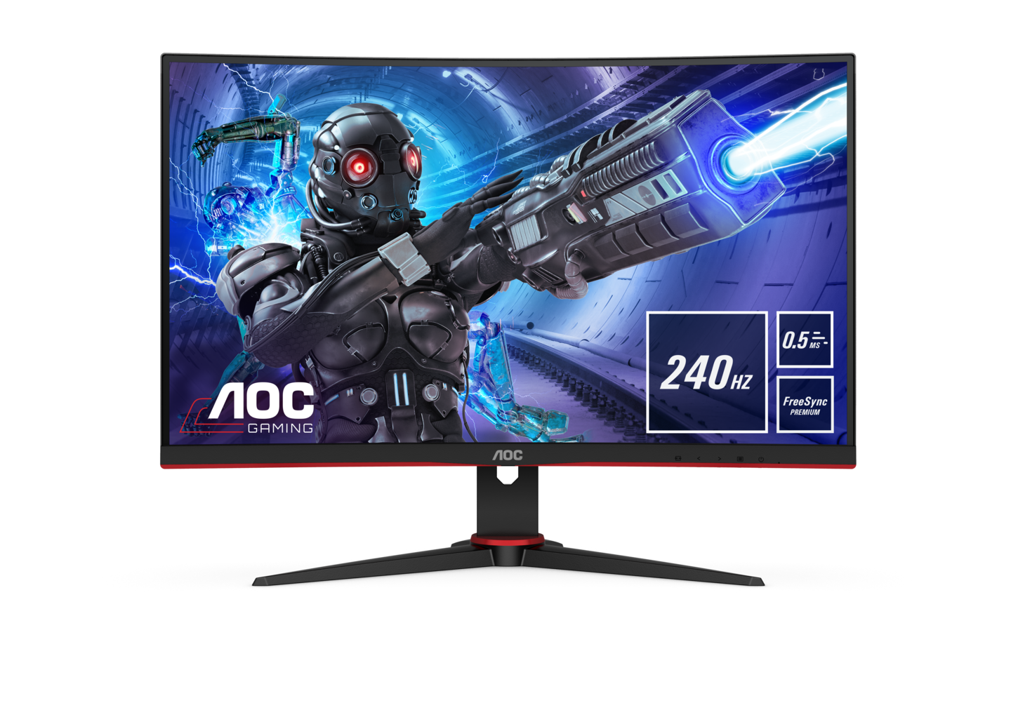 AOC C27G2ZE 27'' Full HD -kaareva pelinäyttö