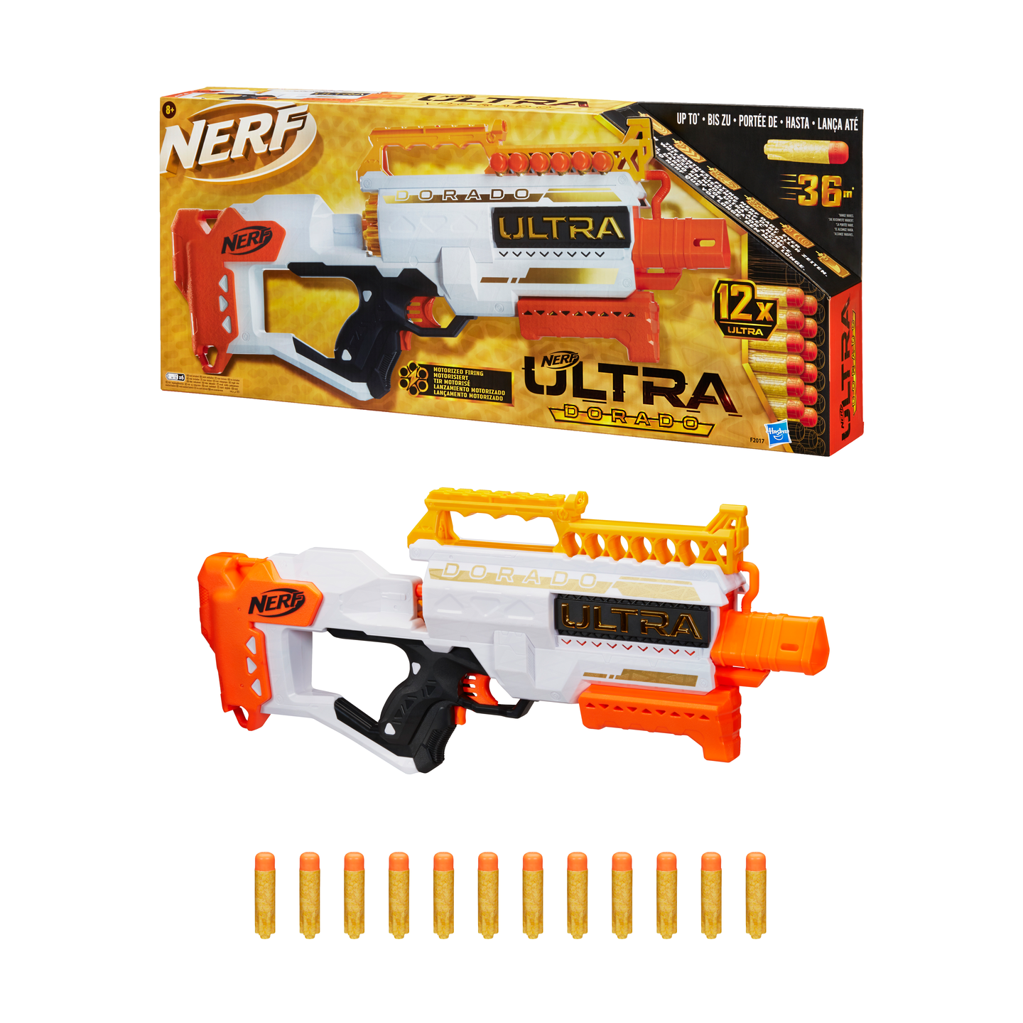 NERF Ultra Dorado Pehmonuoliase
