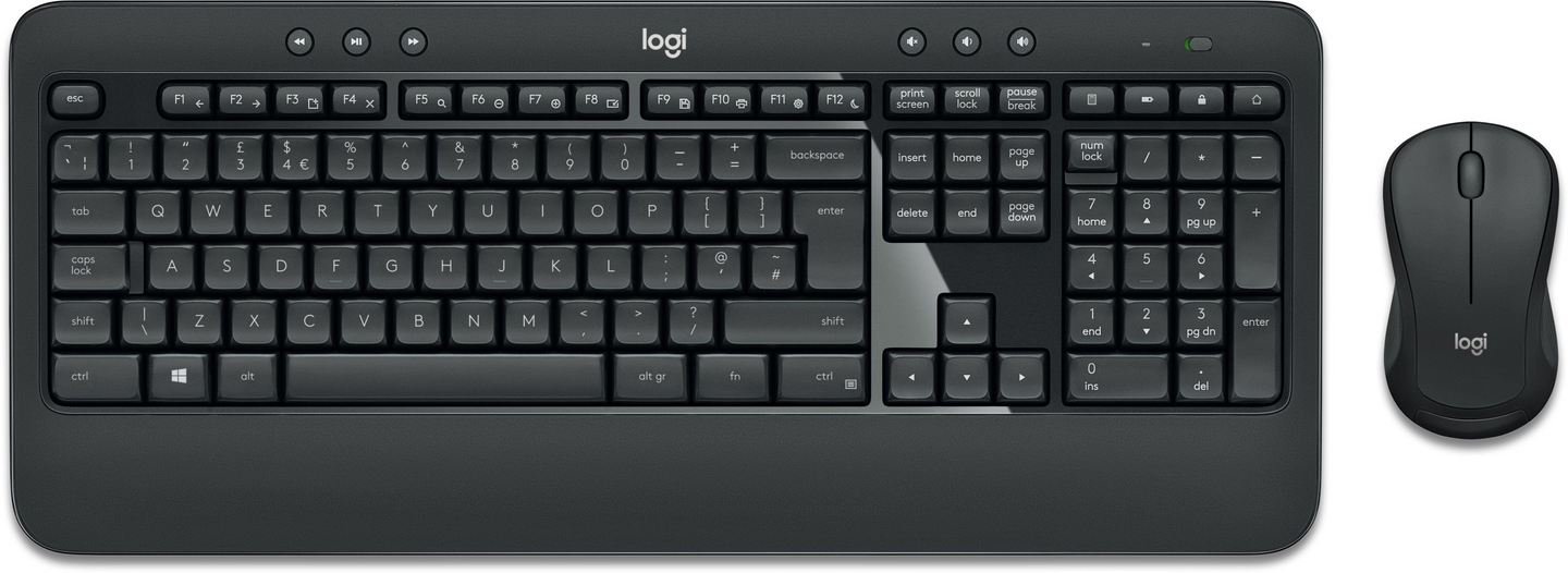 Logitech MK540 Advanced -langaton näppäimistö ja hiiri
