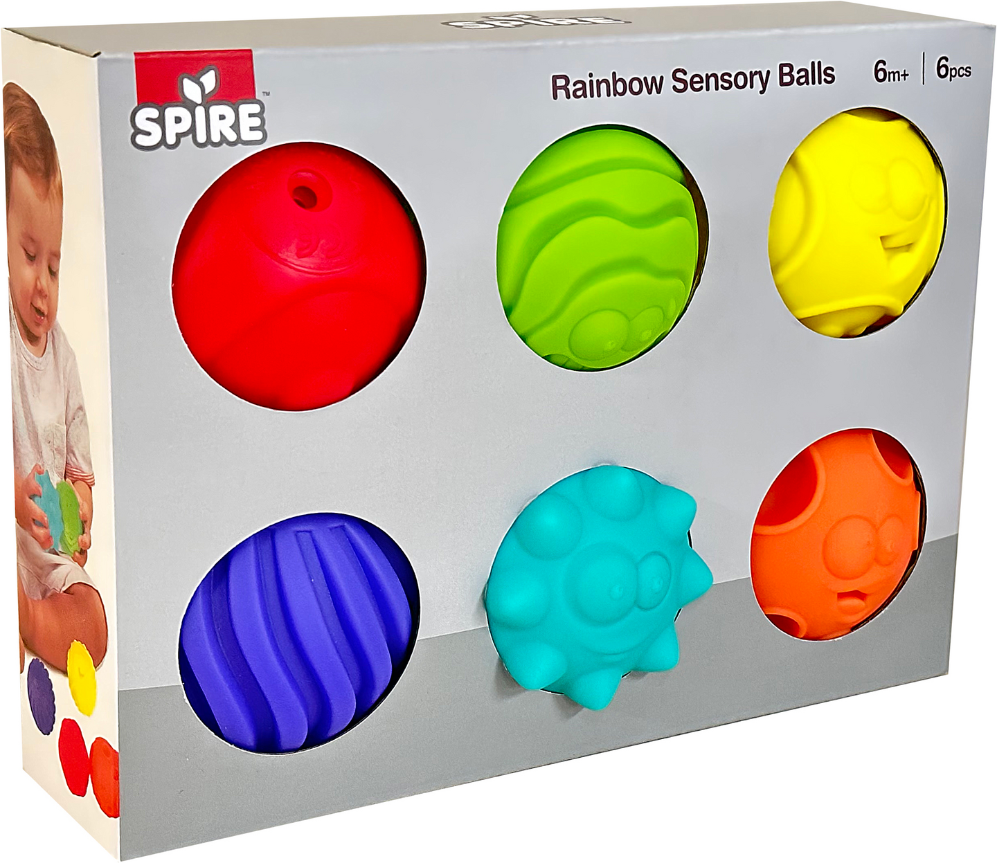 Spire aistipallot 6 kpl