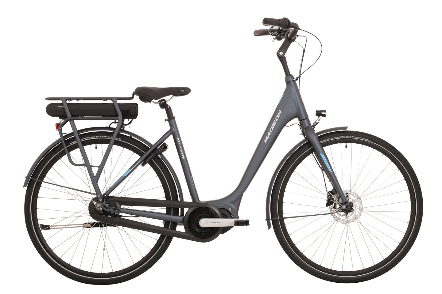 Madison E-Atlantis 28'' 7-V 54cm sähköpyörä antrasiitti