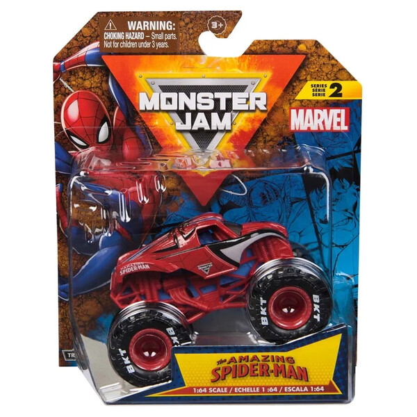 Monster Jam 1:64 Marvel 1 pakkaus