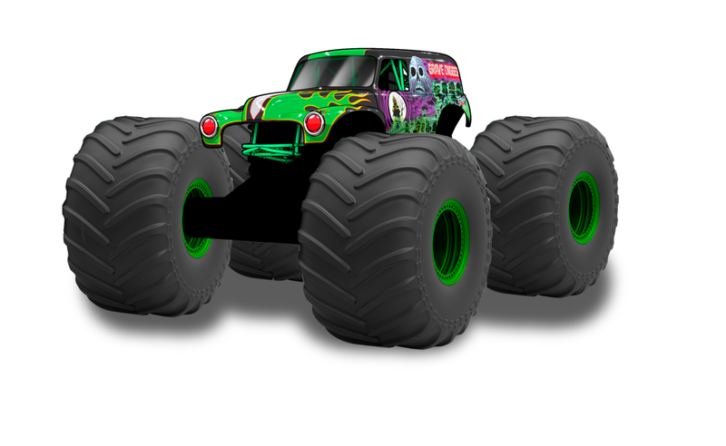 Monster Jam RC Mega Grave digger