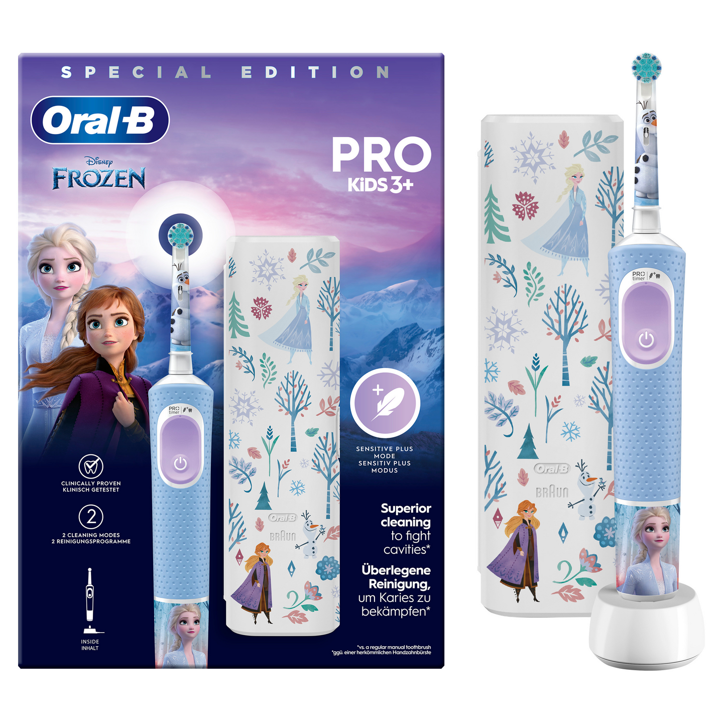 Oral-B Pro Kids 3+ Frozen -sähköhammasharja