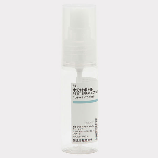 MUJI kirkas suihkepullo 50 ml
