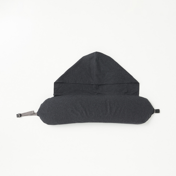 MUJI hupullinen niskatyyny, musta