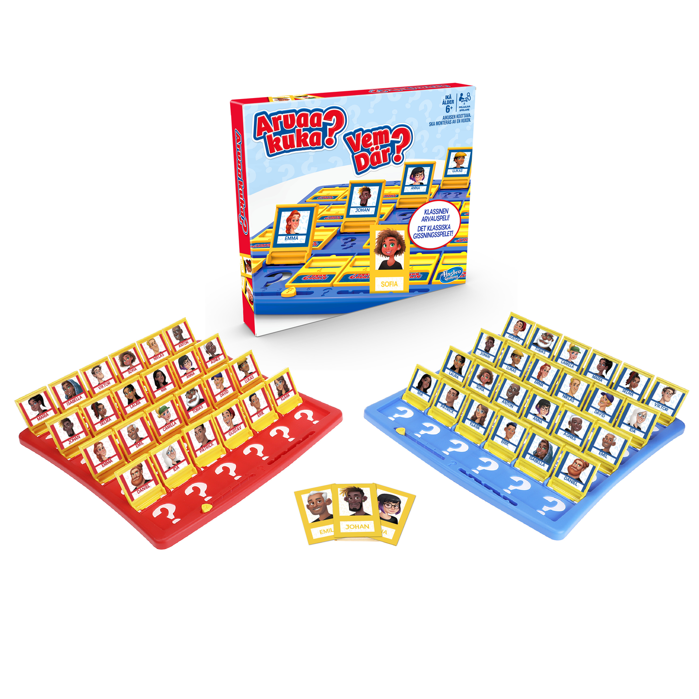 Arvaa Kuka ? Lautapeli uudistettu 2020 versio