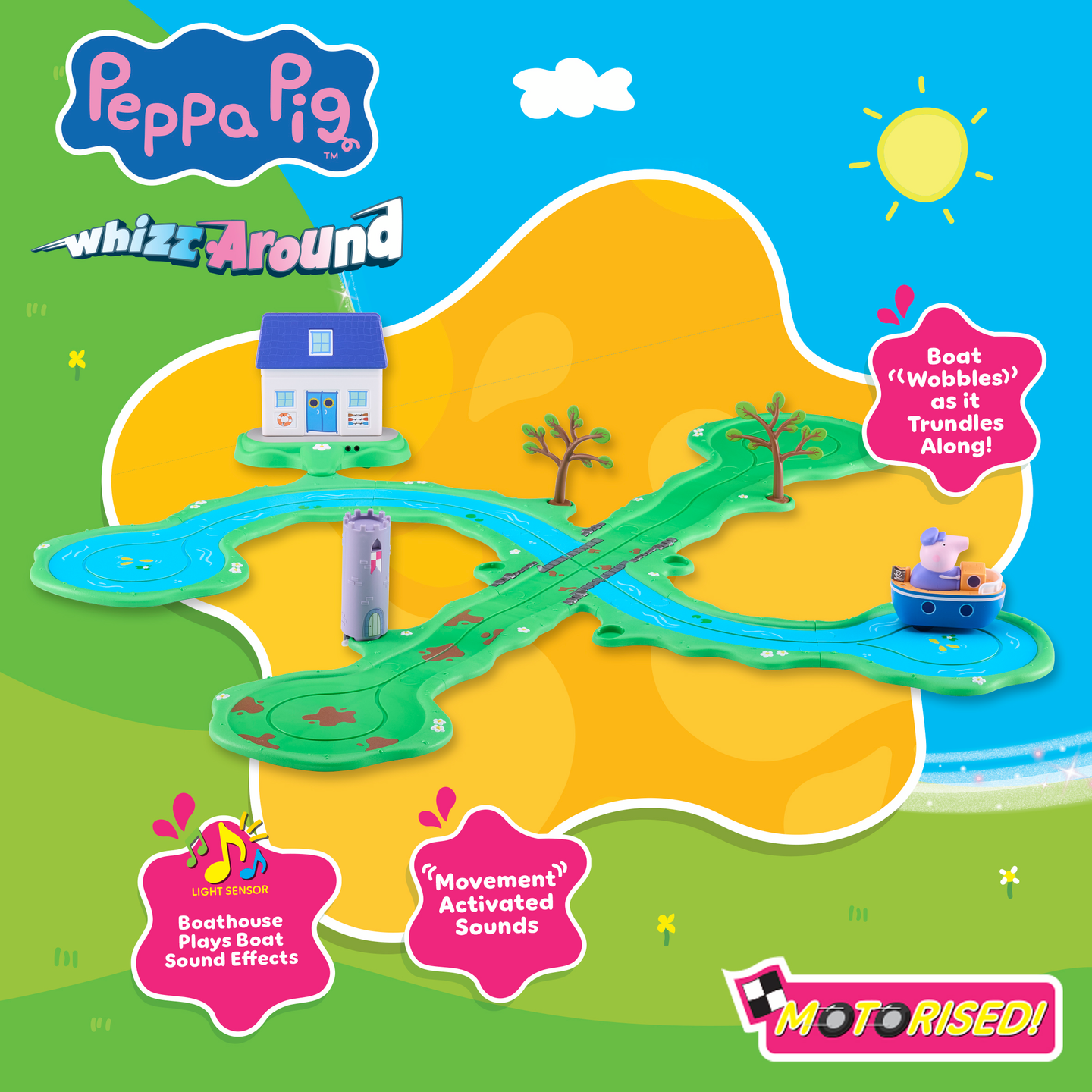 Pipsa Possu Whizz Around Keinuva Laivareissu