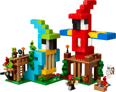 LEGO Minecraft 21282 Papukaijatalot