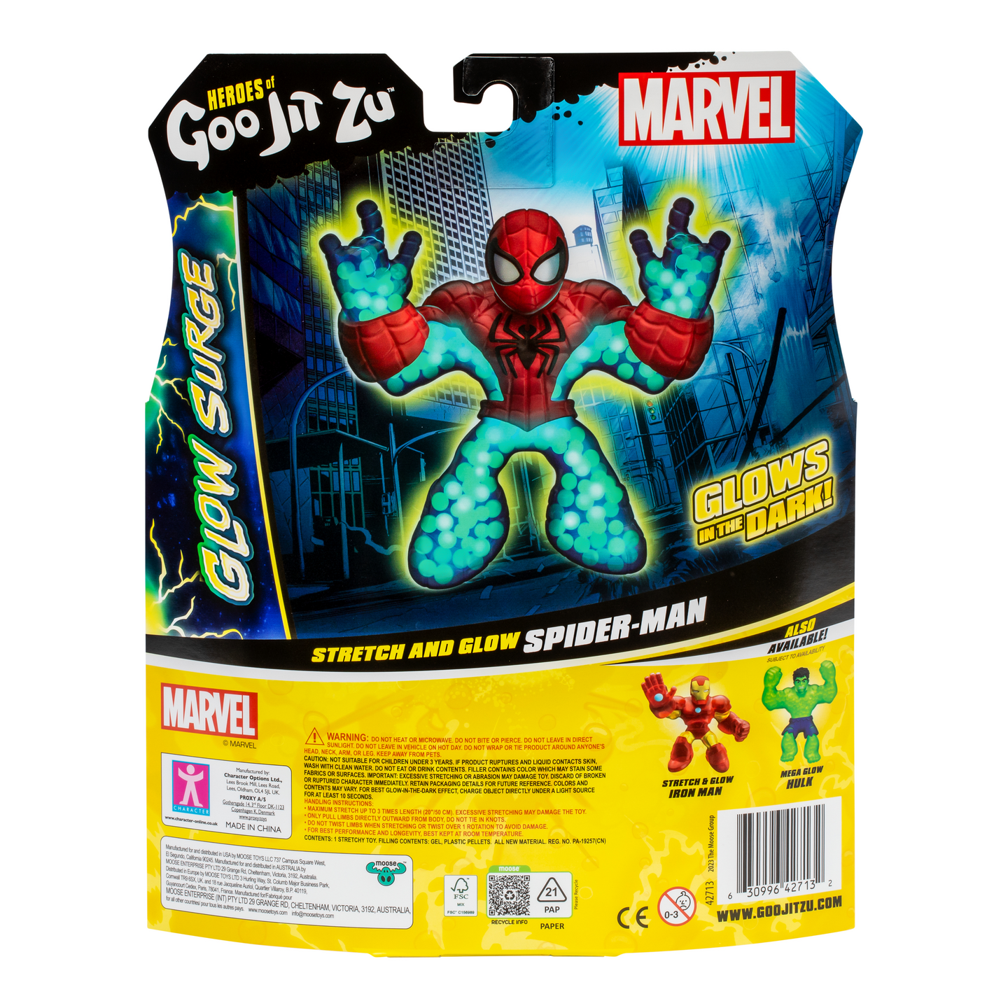 Goo Jit Zu Marvel Glow Surge
