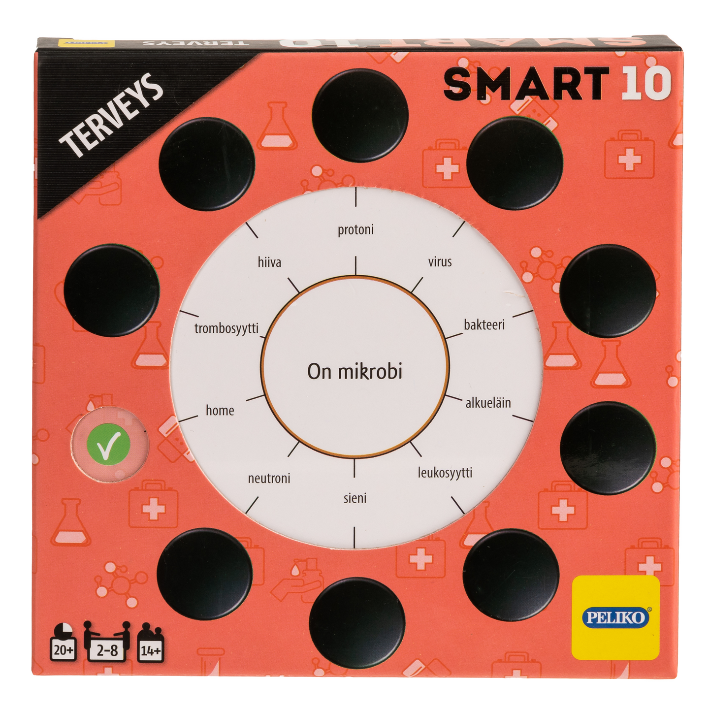 Peliko Smart10 Kysymykset Terveys seurapeli