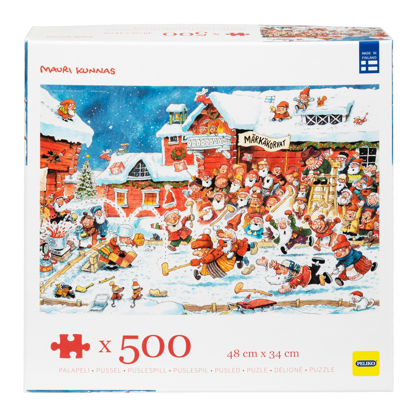 Peliko Mauri Kunnas Joulu palapeli 500 palaa