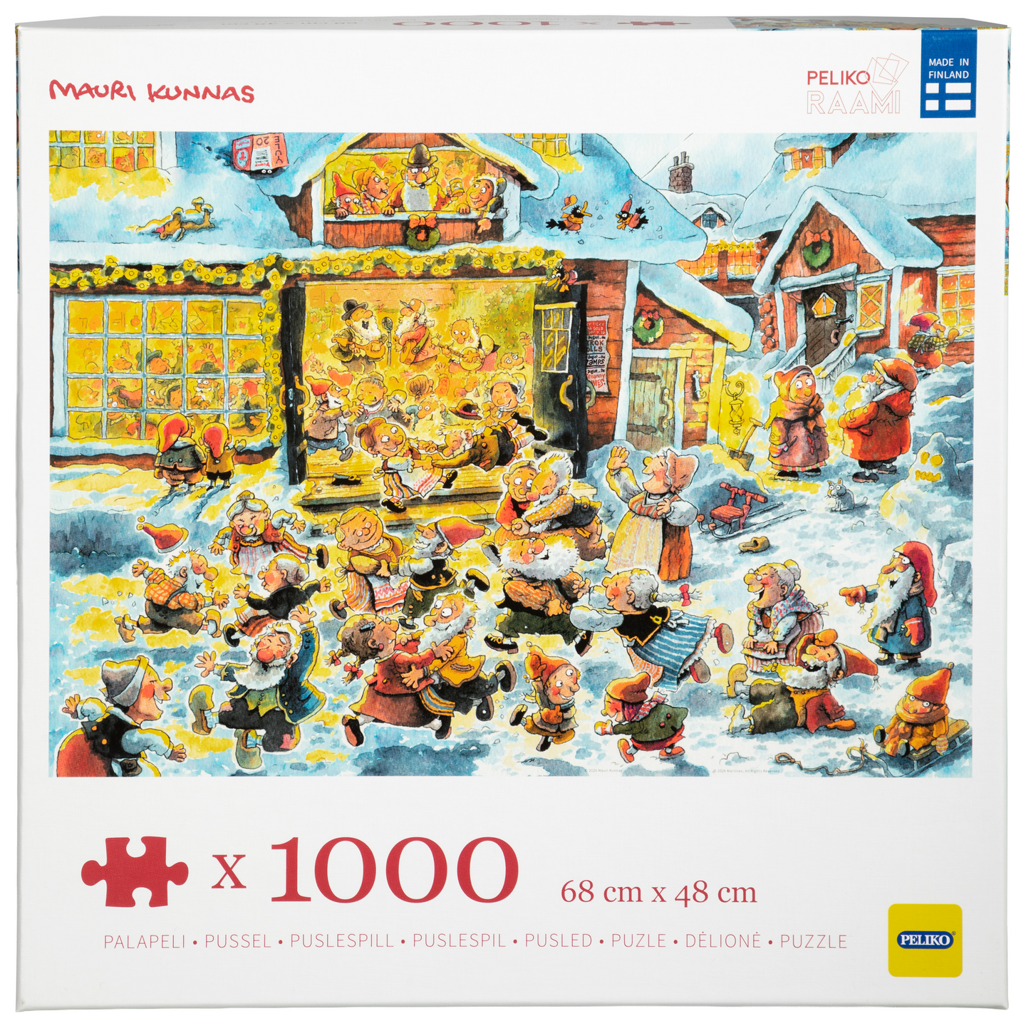 Kunnas: Joulu palapeli 1000 palaa