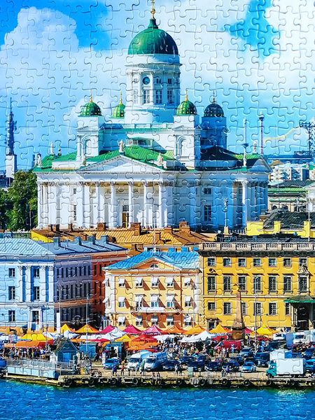 Tactic 1000 palaa View of Helsinki palapeli