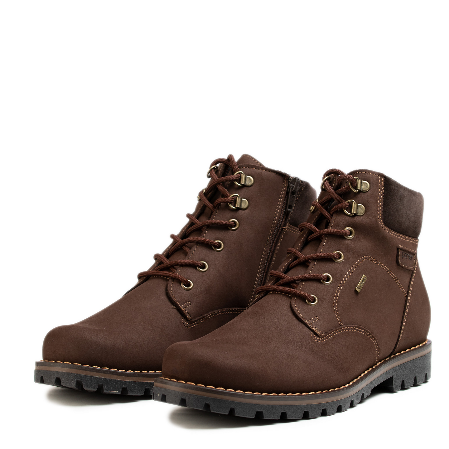 Pomar miesten GTX nilkkurit KUORI 68289 ruskea