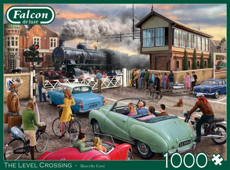 Palapeli Falcon The Level Crossing 1000