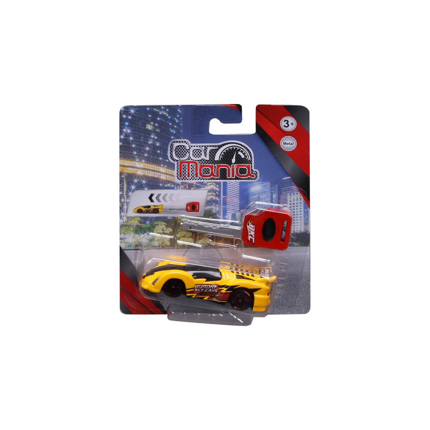 CAR MANIA Laukaistava pikkuauto avain