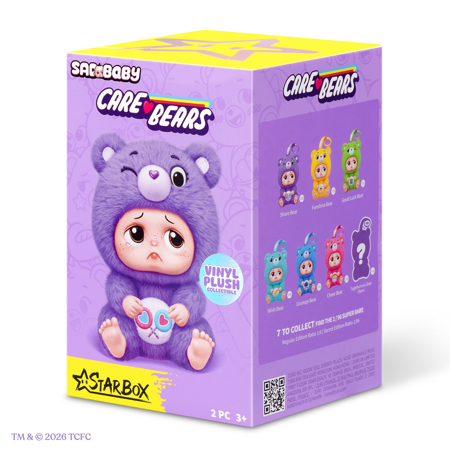Starbox Sad Baby Care Bears yllätys